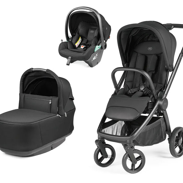Peg Perego City Loop Pro 3 in1 Travel System - True Black