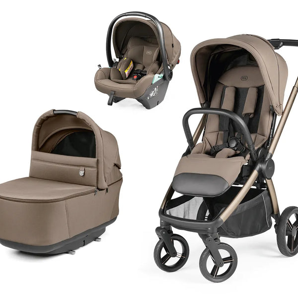Peg Perego City Loop Pro 3 in 1 Travel System - Pine Bark