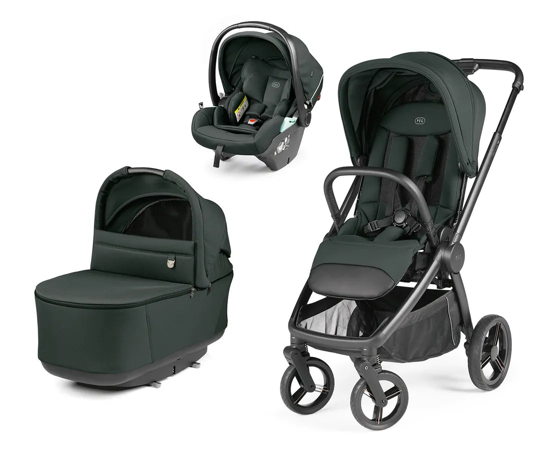 Peg Perego City Loop Pro 3 in1  Travel System - Metal