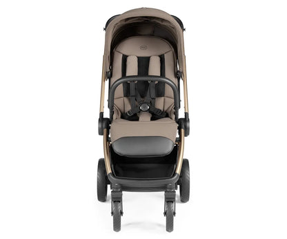 Peg Perego City Loop Pro Stroller Car Seat Bundle - Pine Bark