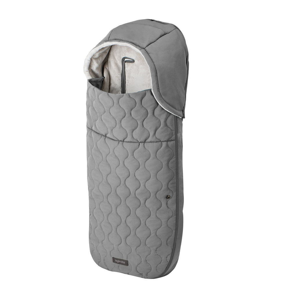 Inglesina Newborn Wintermuff – Uni Grey| Newborn Winter Footmuff