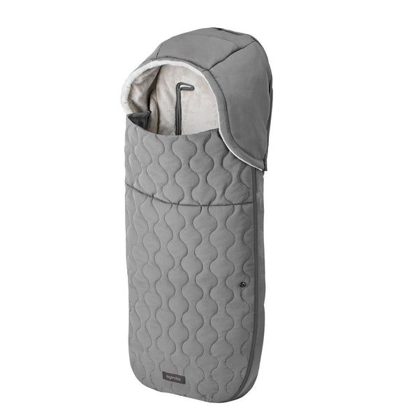 Inglesina Newborn Wintermuff – Uni Grey| Newborn Winter Footmuff