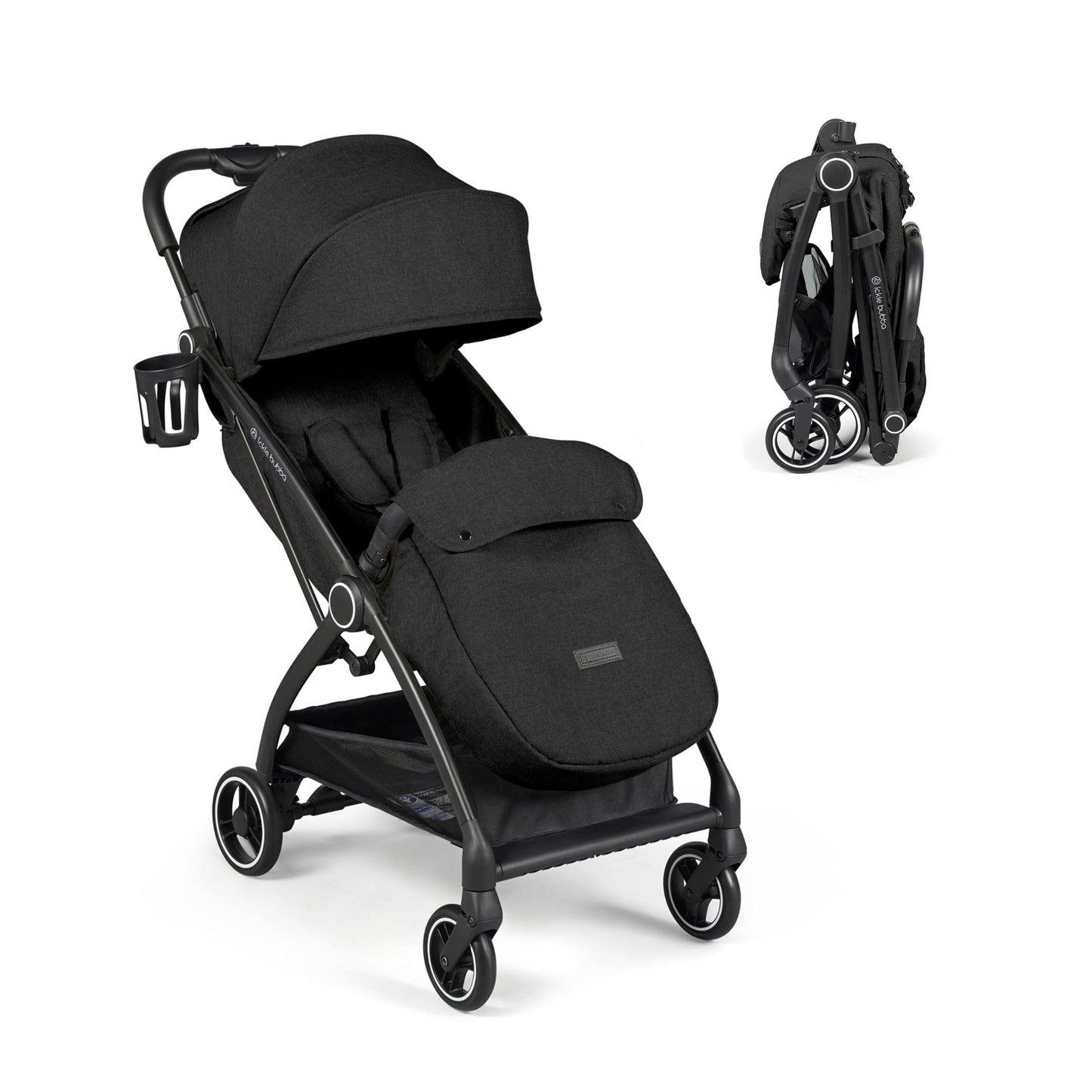 Ickle Bubba Aries Max Stroller - Black
