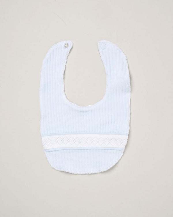 Baby Boys Ribbed 3 Piece Gift Set in Blue