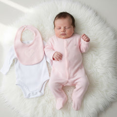 Baby Girls Heart Layette Set