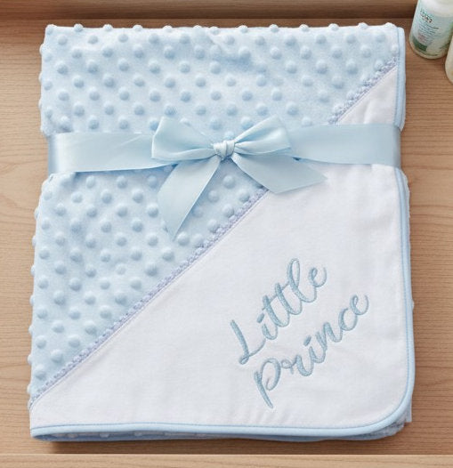 Baby Blue Little Prince Blanket