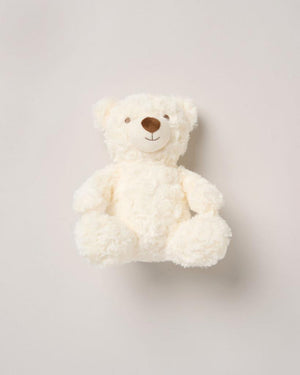 Snuggle Tots Bear Toy & Comforter Gift Set – White