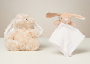 Baby Rabbit comforter and Toy rabbit set