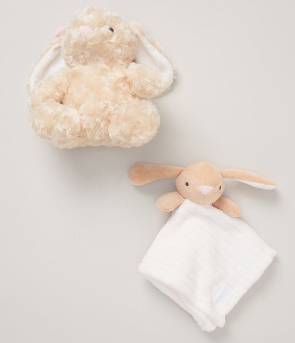 Baby Rabbit comforter and Toy rabbit set