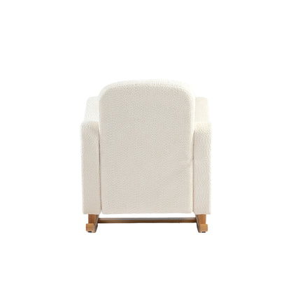 Bebe & Beyond Soother Nursing Chair – Off White Bouclé