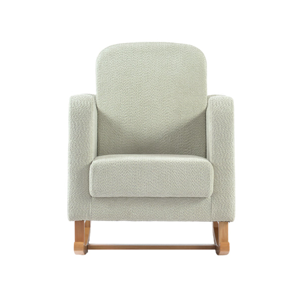 Bebe & Beyond Soother Nursing Chair – Sage Bouclé