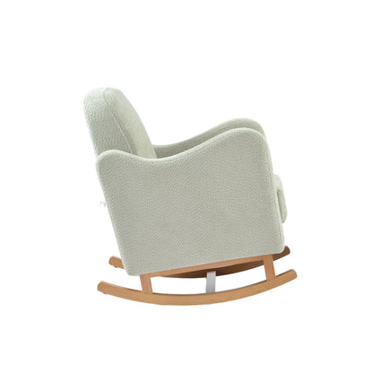 Bebe & Beyond Soother Nursing Chair – Sage Bouclé