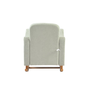 Bebe & Beyond Soother Nursing Chair – Sage Bouclé