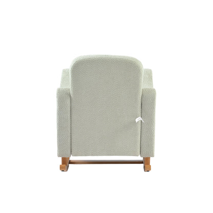 Bebe & Beyond Soother Nursing Chair – Sage Bouclé