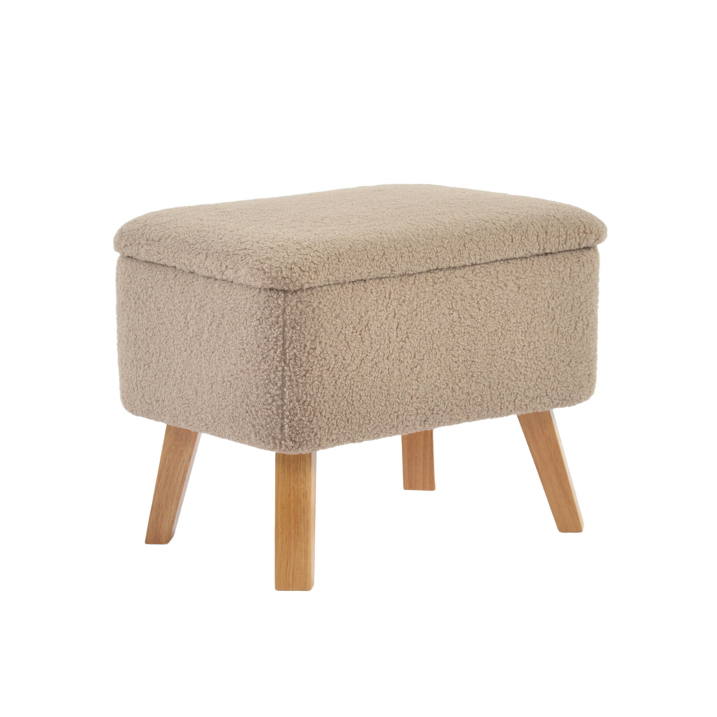 Bebe & Beyond Soother Nursing Chair with Footstool– Biscuit Teddy