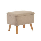 Bebe & Beyond Soother Nursing Chair with Footstool– Biscuit Teddy