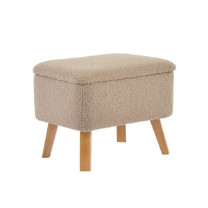 Bebe & Beyond Soother Nursing Chair with Footstool– Biscuit Teddy