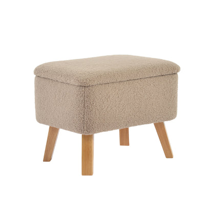 Bebe & Beyond Soother Nursing Chair with Footstool– Biscuit Teddy