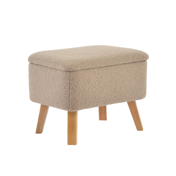 Bebe & Beyond Soother Nursing Chair with Footstool– Biscuit Teddy