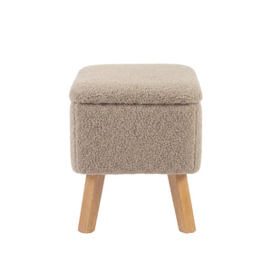 Bebe & Beyond Soother Nursing Chair with Footstool– Biscuit Teddy