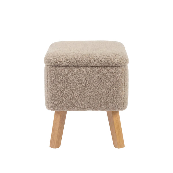 Bebe & Beyond Soother Nursing Chair with Footstool– Biscuit Teddy