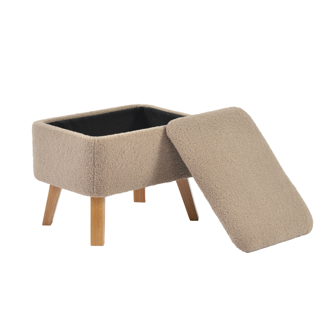 Bebe & Beyond Soother Nursing Chair with Footstool– Biscuit Teddy