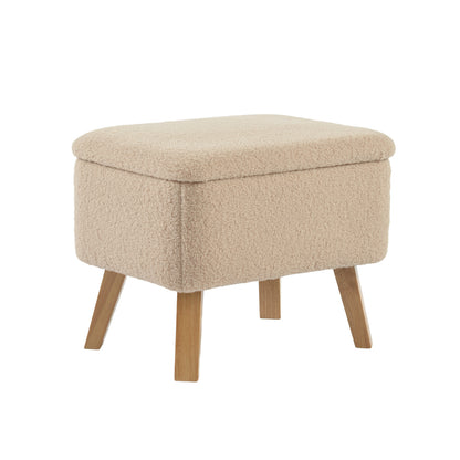 Bebe & Beyond Soother Nursing Chair & Footstool – Oatmeal Teddy