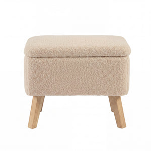 Bebe & Beyond Soother Nursing Chair & Footstool – Oatmeal Teddy