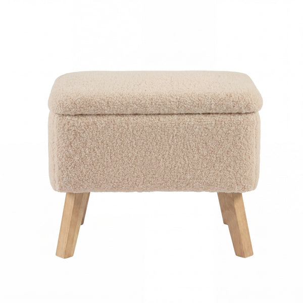 Bebe & Beyond Soother Nursing Chair & Footstool – Oatmeal Teddy