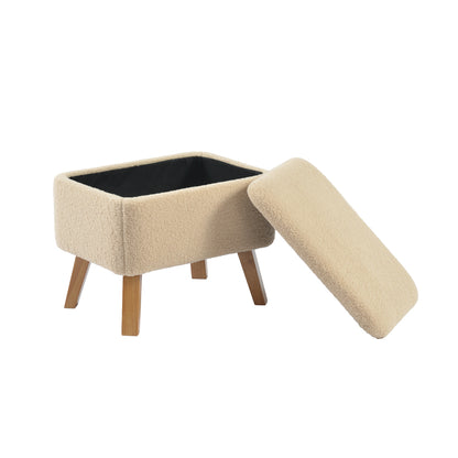 Bebe & Beyond Soother Nursing Chair & Footstool – Oatmeal Teddy