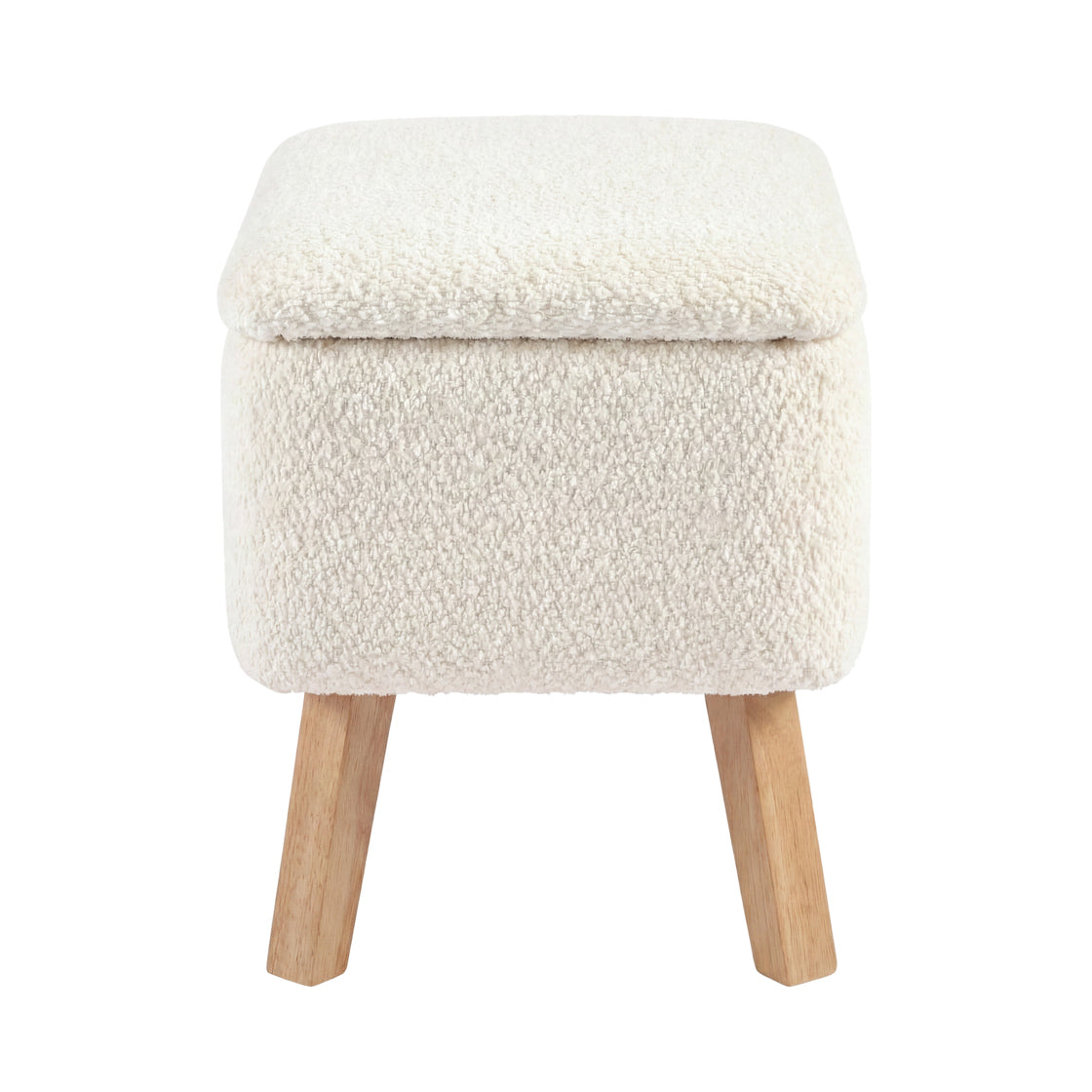 Bebe & Beyond Soother Nursing Chair & Footstool – Off White Bouclé