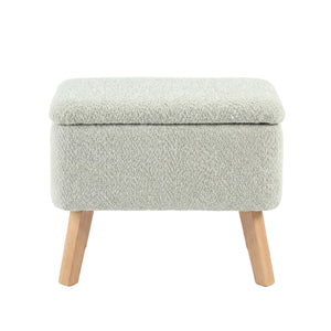 Bebe & Beyond Soother Nursing Chair & Footstool – Sage Bouclé