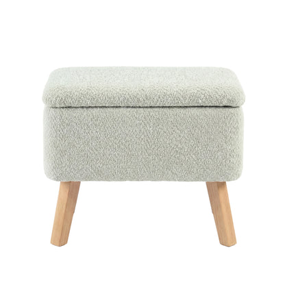 Bebe & Beyond Soother Nursing Chair & Footstool – Sage Bouclé