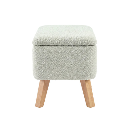Bebe & Beyond Soother Nursing Chair & Footstool – Sage Bouclé