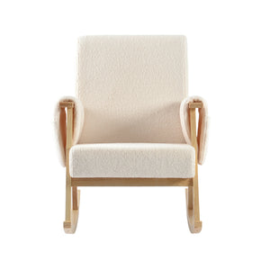 Bebe & Beyond Storyteller Nursing Chair – Off White Teddy