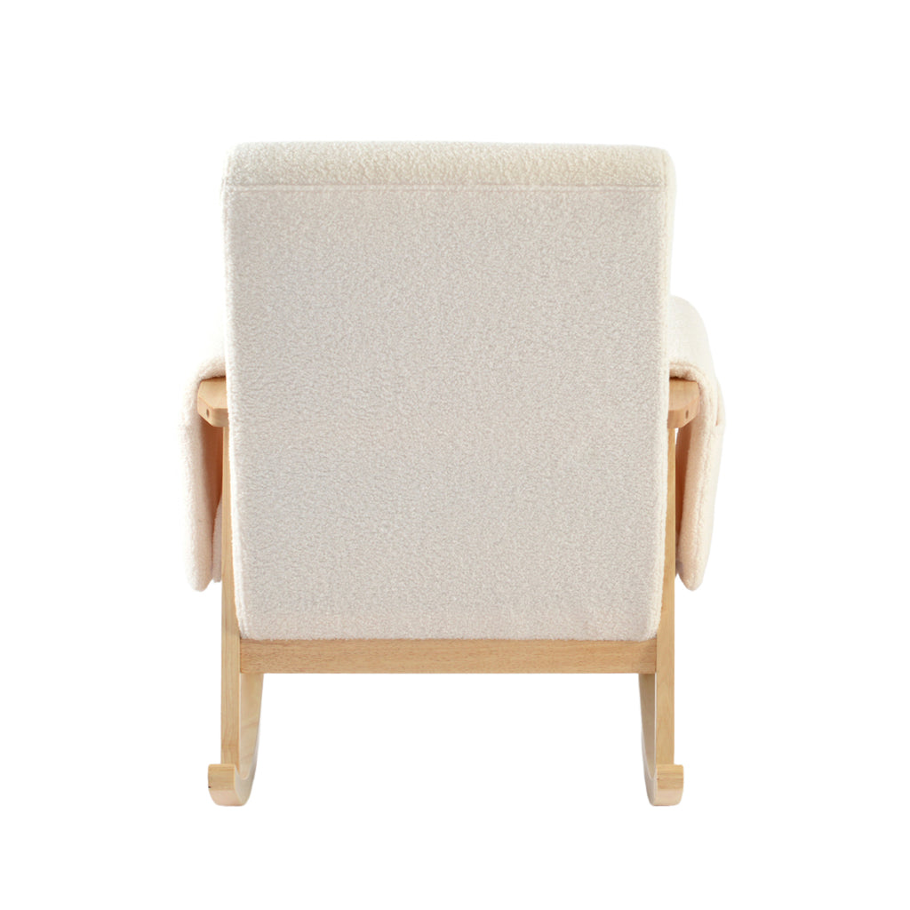 Bebe & Beyond Storyteller Nursing Chair – Off White Teddy