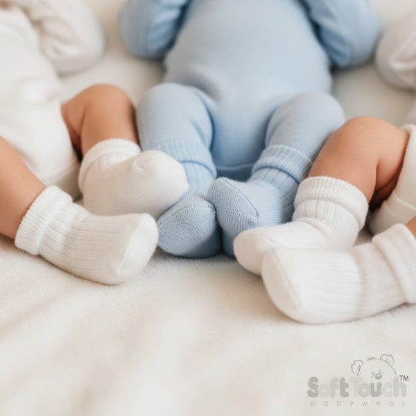 Baby Boys 3 Pack Ankle Socks