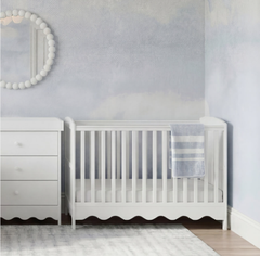 Bebe & Beyond Dancer 2 Piece Nursery Furniture Set - White