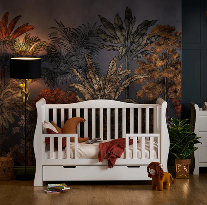 Stamford Luxe Sleigh 2 Piece Room Set - White