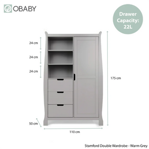 Stamford Luxe Sleigh 3 Piece Room Set - Grey