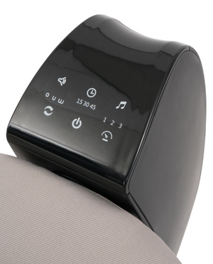 Babystyle oyster ocean rocker stone control panel with black glossy finish illuminated icons and digital display