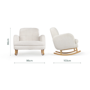 Cuddle Co Etta Cuddle Chair - Boucle Off White