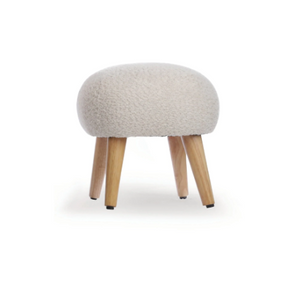 Cuddle Co Etta Nursing Chair Plus Foot Stool - Boucle Mushroom