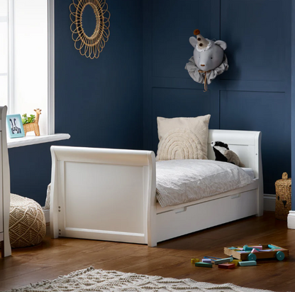 OBaby Stamford 3 Piece Nursery Room Set - White