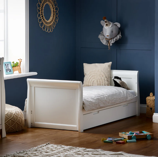 OBaby Stamford 2 Piece Nursery Room Set - White
