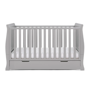 OBaby Stamford 2 Piece Nursery Room Set - Warm Grey