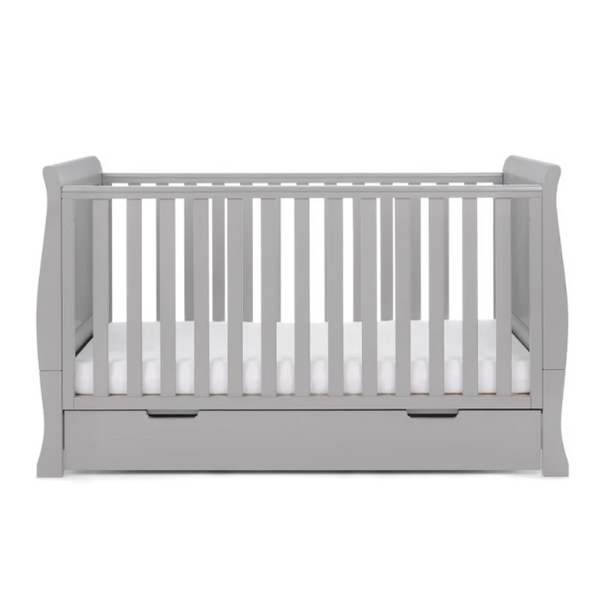 OBaby Stamford 2 Piece Nursery Room Set - Warm Grey