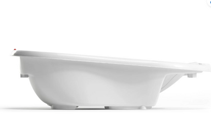 OKBABY Onda Baby Bath in White – Ergonomic Smart Baby Bath | 0–12 Months