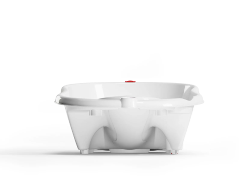OKBABY Onda Baby Bath in White – Ergonomic Smart Baby Bath | 0–12 Months