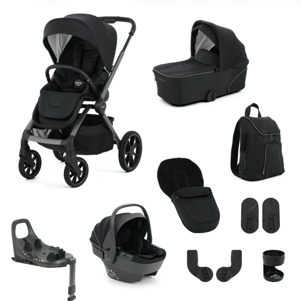 BabyStyle Oyster Vee 3 in 1 Travel System –  Liquorice